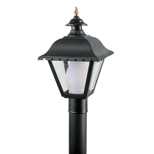 Polypropylene Outdoor Post Mount Lantern