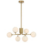 Felton 6 Light Pendant - Antique Gold