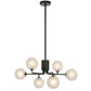 Felton 6 Light Pendant - Black