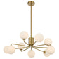 Felton 9 Light Pendant - Antique Gold