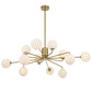 Felton 12 Light Pendant - Antique Gold