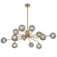 Felton 12 Light Pendant - Antique Gold