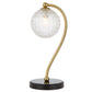 Felton Table Lamp - Black Marble