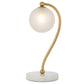 Felton Table Lamp - White Marble