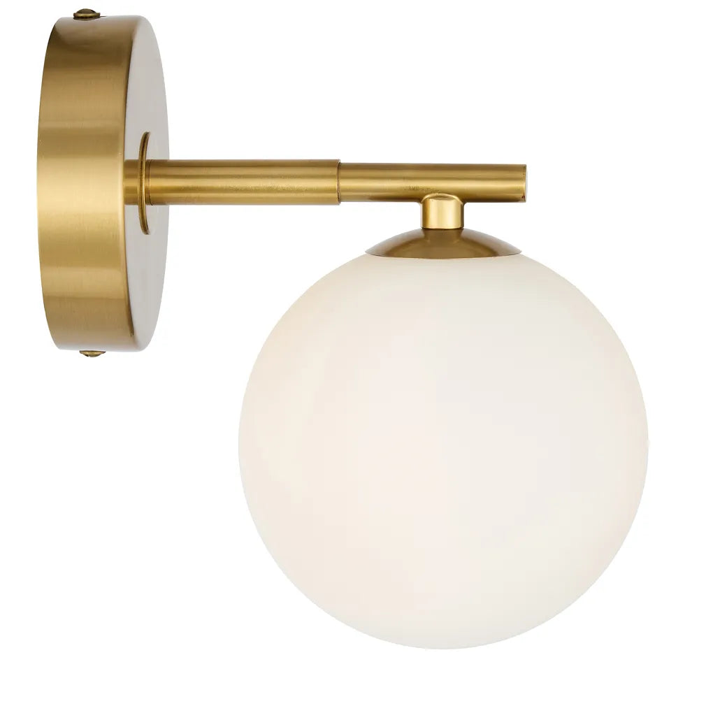 Felton 1 Light Wall Light - Antique Gold