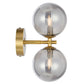 Felton 2 Light Wall Light - Antique Gold