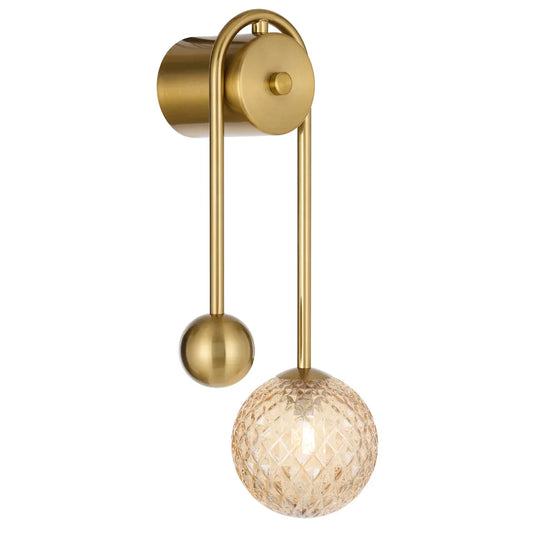 Felton Arm Wall Light - Antique Gold