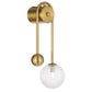 Felton Arm Wall Light - Antique Gold