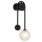 Felton Arm Wall Light - Black