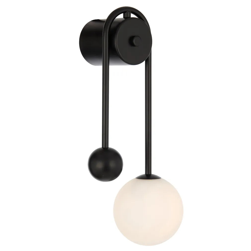 Felton Arm Wall Light - Black