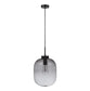 Flaunt Glass Pendant Black