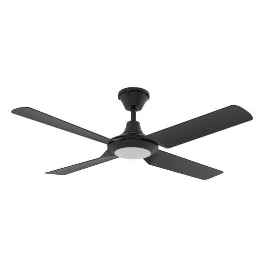 Fresco 4 Blade 52" DC Ip66 Ceiling Fan & LED Light