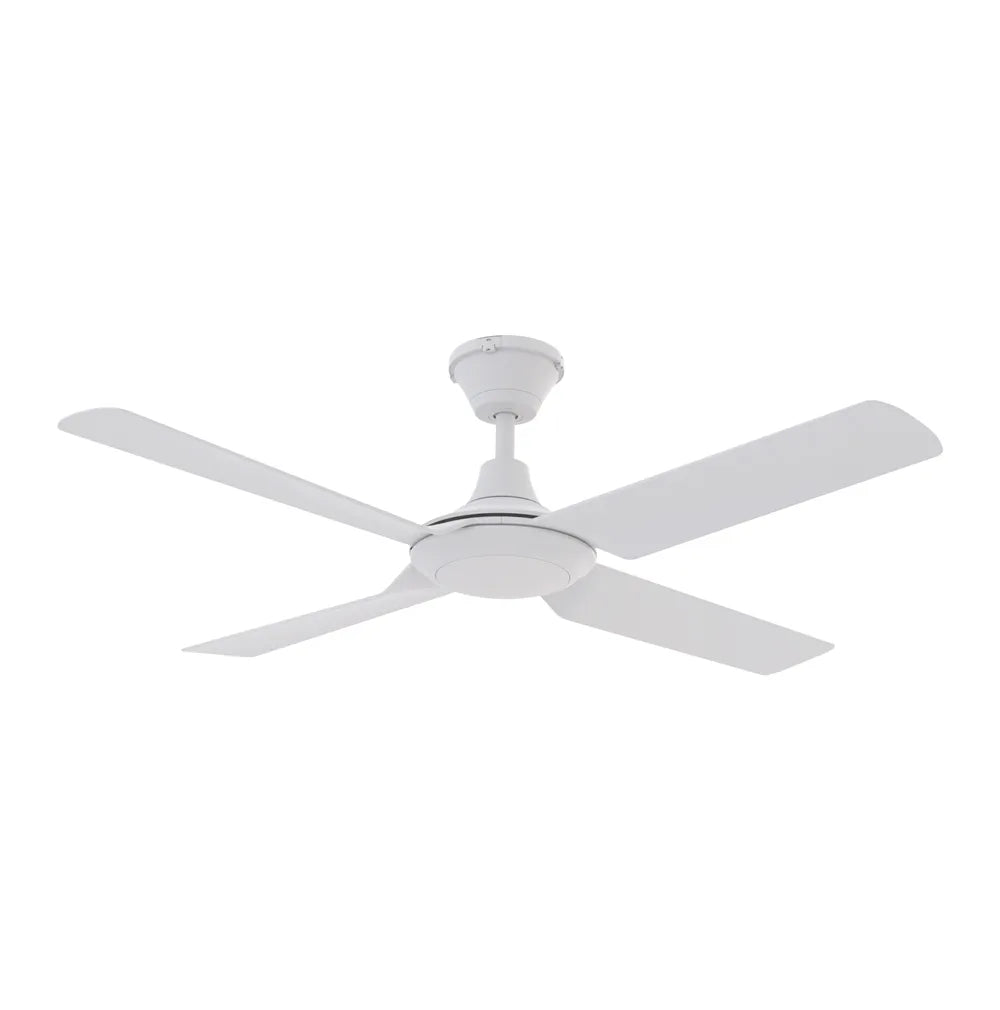 Fresco 4 Blade 52" DC Ip66 Ceiling Fan & LED Light