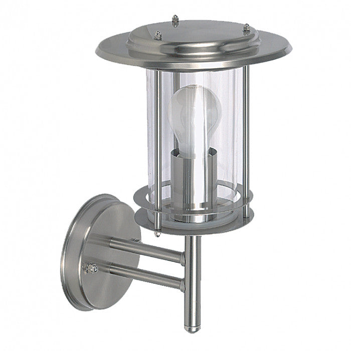 Incandescent Stainless Steel Wall Lantern IP23