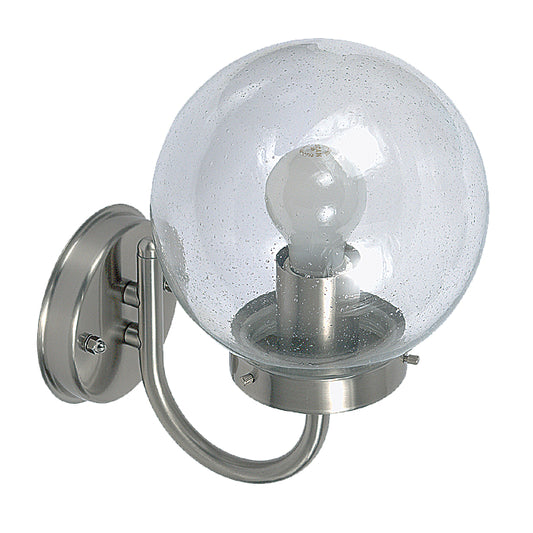 Stainless Steel Wall Glass Globe IP23