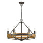 Funale: Interior Candelabra 6-Light Pendant