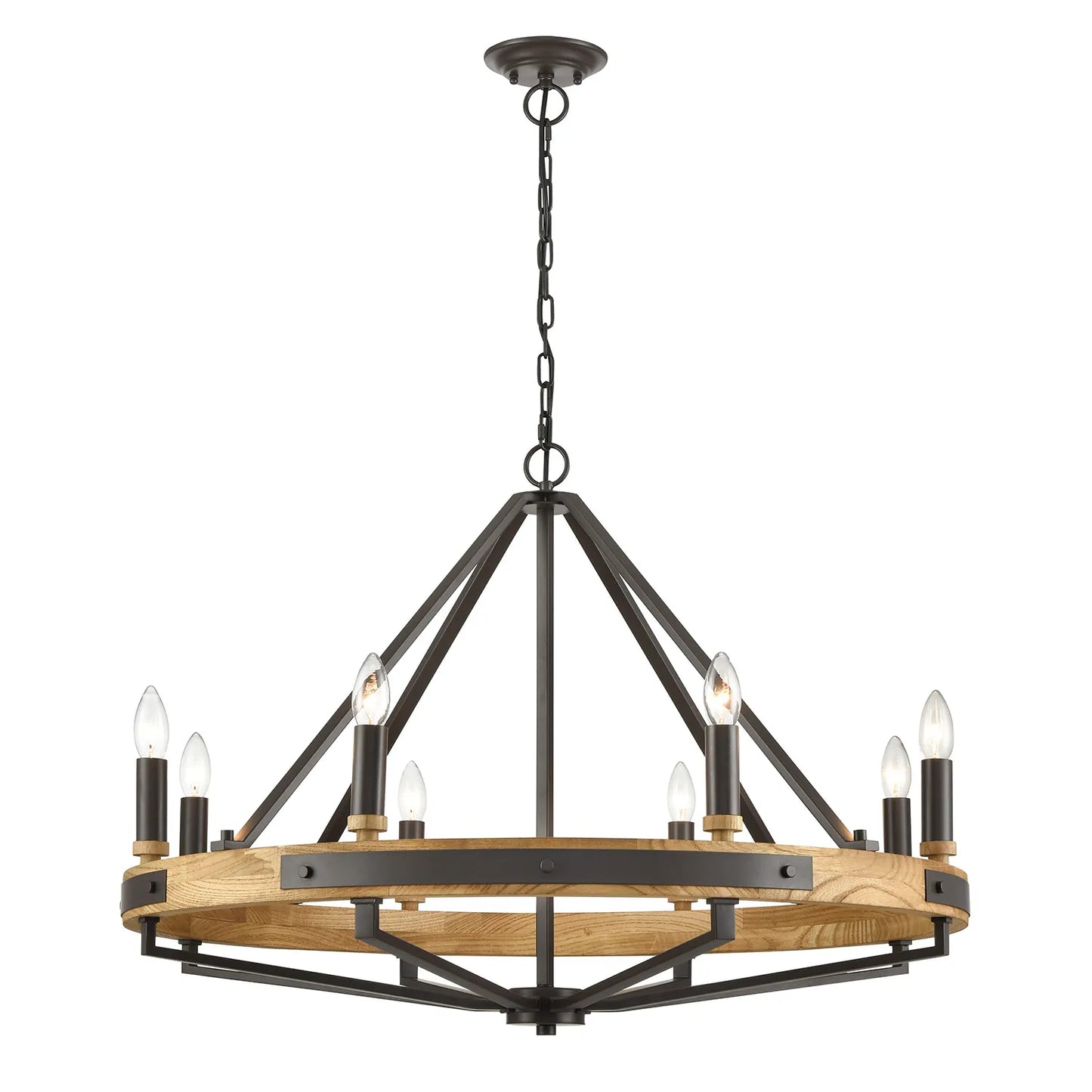 Funale: Interior Candelabra 8-Light Pendant