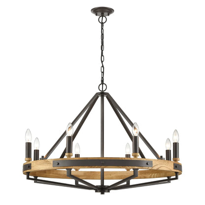 Funale: Interior Candelabra 8-Light Pendant