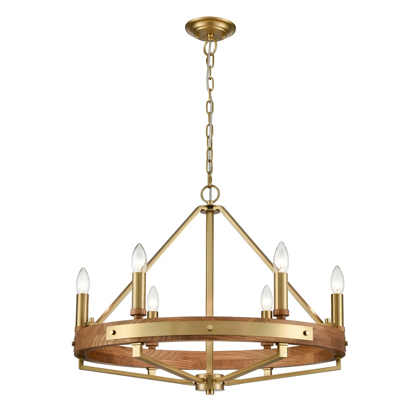 Funale: Interior Candelabra 6-Light Pendant