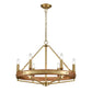 Funale: Interior Candelabra 6-Light Pendant