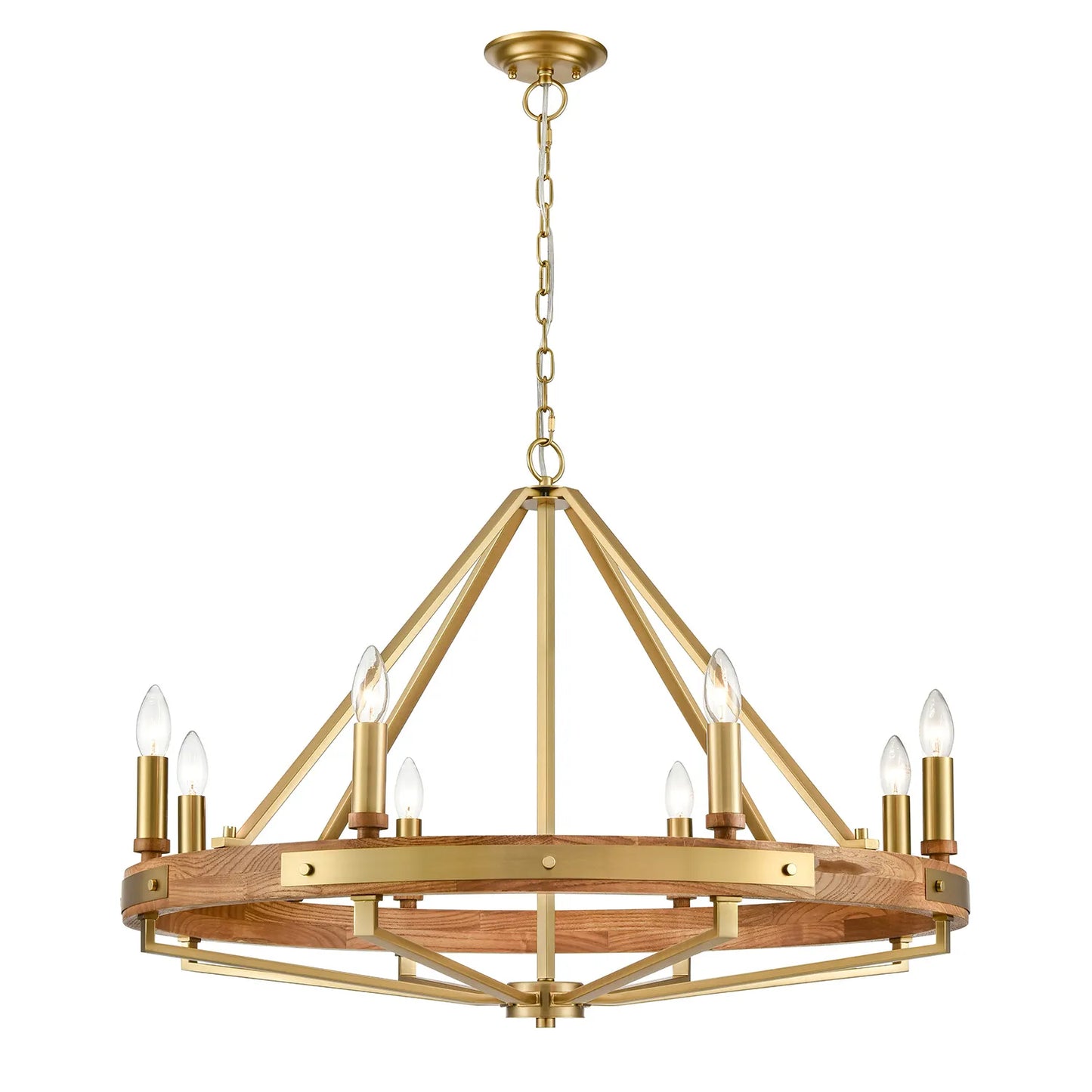 Funale: Interior Candelabra 8-Light Pendant