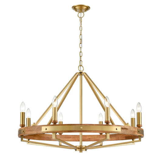 Funale: Interior Candelabra 8-Light Pendant