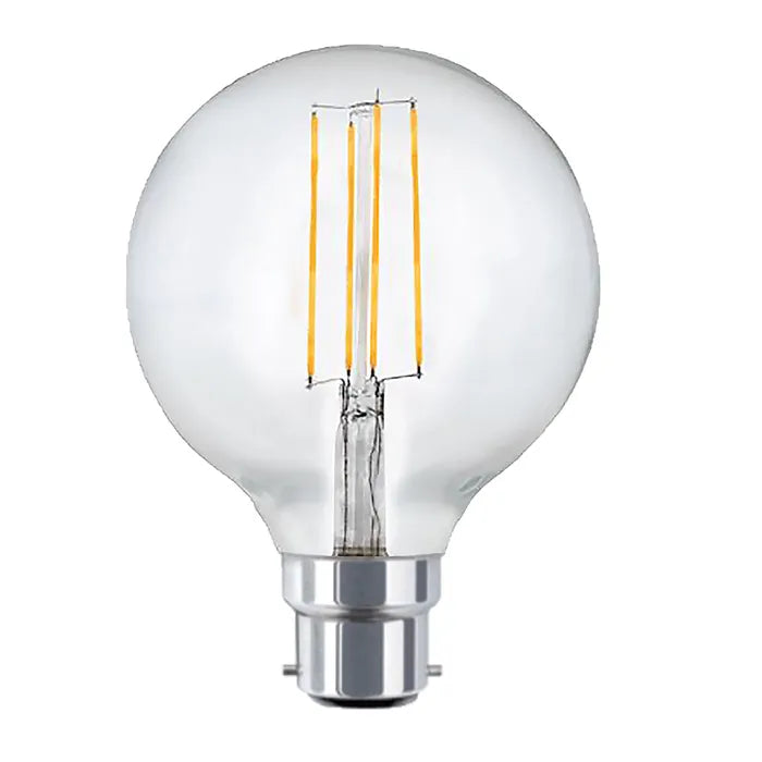 G125 LED Decorative Filament Globe - B22