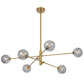 Gaston 6 Light Pendant - Antique Gold