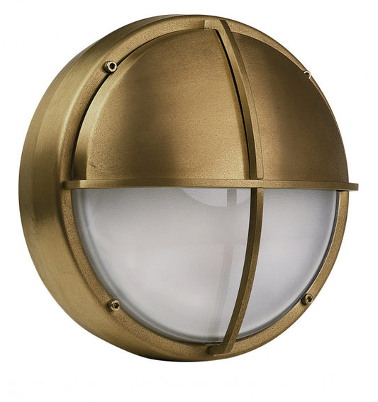 Docks Eyelid Brass LED Bulkhead