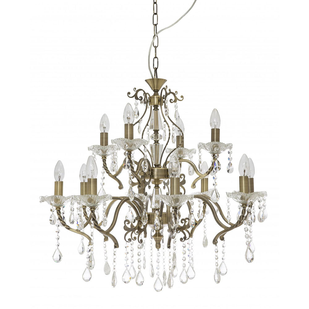 Giovana 12 Light Crystal Chandelier