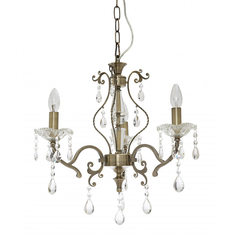 Giovana 3 Light Crystal Pendant