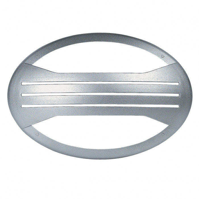 Horizontal Up/Down Linear Oval Jack Cover