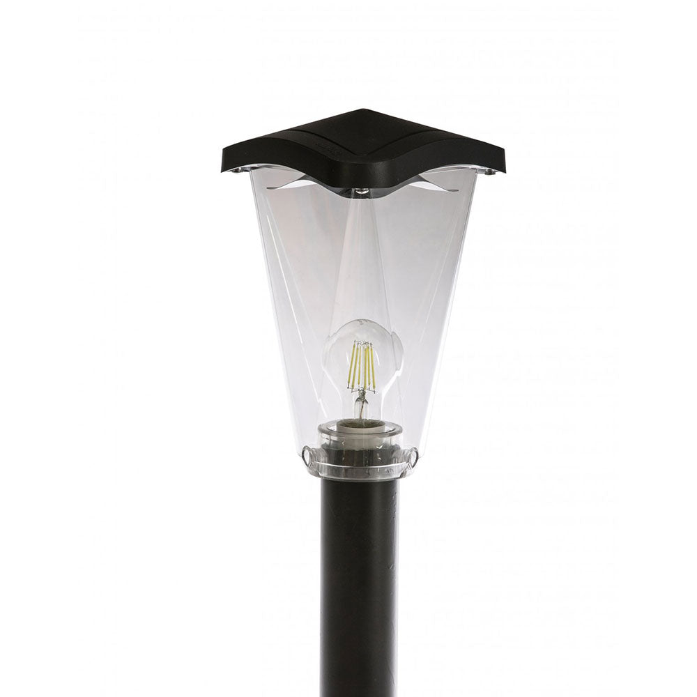 Green 1 Light Post Top