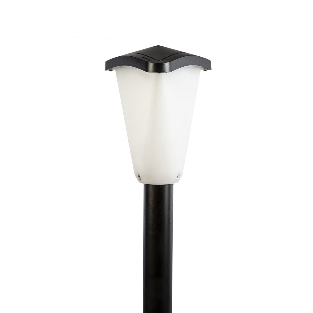 Green 1 Light Post Top