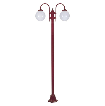 Lisbon 2 Light 2.4m 250mm Opal Post Light