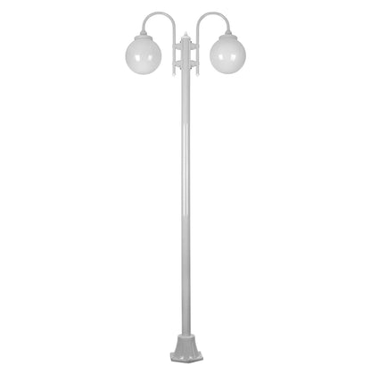 Lisbon 2 Light 2.4m 250mm Opal Post Light