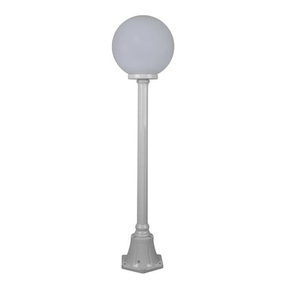 Siena 1 Light 1.25m 300mm Opal Post Light