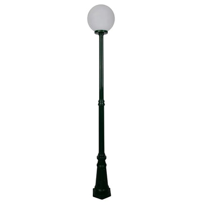 Siena 1 Light 2.26m 300mm Opal Post Light
