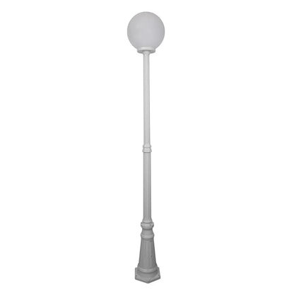 Siena 1 Light 2.26m 300mm Opal Post Light