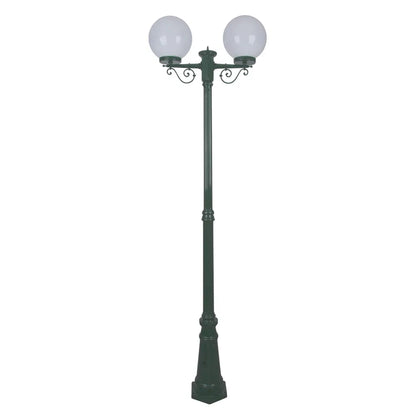 Siena 2 Light 2.35m 250mm Opal Post Light
