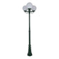 Siena 3 Light 2.35m 250mm Opal Post Light