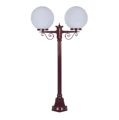 Siena 2 Light 1.4m 300mm Opal Post Light