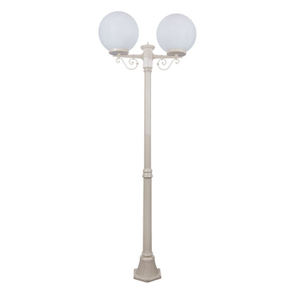 Siena 2 Light 2.05m 300mm Opal Post Light