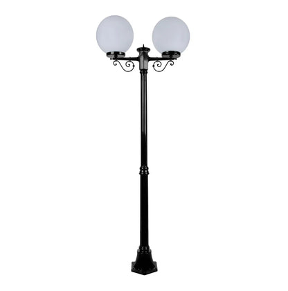 Siena 2 Light 2.05m 300mm Opal Post Light