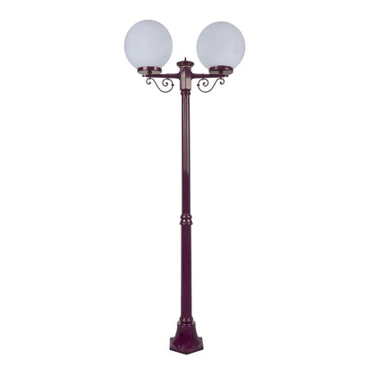 Siena 2 Light 2.05m 300mm Opal Post Light