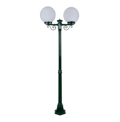 Siena 2 Light 2.05m 300mm Opal Post Light