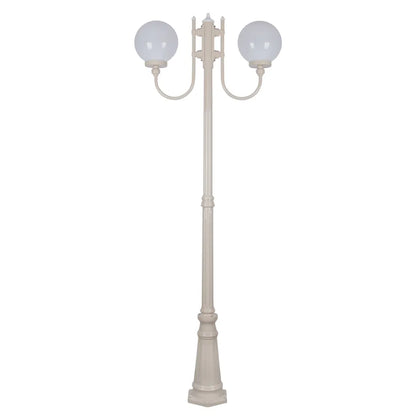 Lisbon 2 Light 2.29m 250mm Opal Post Light