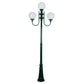 Lisbon 3 Light 2.54m 250mm Opal Post Light