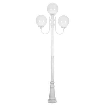 Lisbon 3 Light 2.54m 300mm Opal Post Light