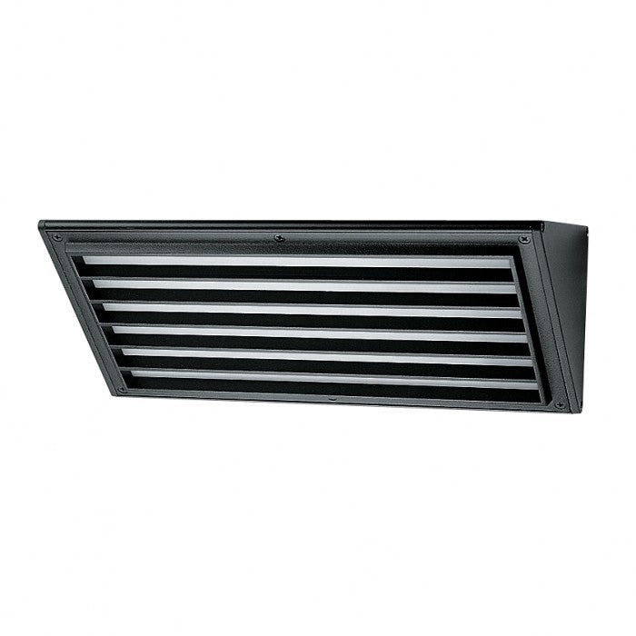 Midi Louvered LED Aluminium Triangle Bulkhead